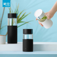 茶花(CHAHUA)310ml欧铂兹单层抗菌玻璃杯051002颜色随机