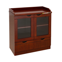 科朔文件柜茶水柜两门柜资料柜木质办公室茶水柜KS-C0208