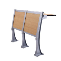 科朔阶梯课桌椅 连排椅 学生教学阶梯课桌椅带活动写字板 WL-013