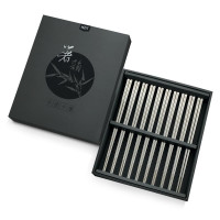 HDST 箸韵十全十美不锈钢筷子套装十件套ZY-1833