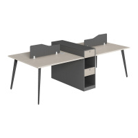 科朔办公桌职员桌 员工桌 屏风办公桌 四人位 KS-16B2728