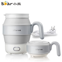 小熊(Bear)电热水壶 ZDH-A06M5 折叠式便携式旅行电水壶食品级硅胶材质烧水壶热水壶保温一体(XF)