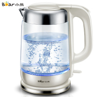 小熊(Bear)电水壶 1.7L热水壶 烧水壶 304不锈钢 家用高硼硅玻璃 养生壶煮茶器电热水壶 ZDH-A17G5