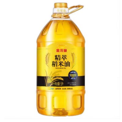 金龙鱼-食用油谷维素稻米油 精萃稻米油5L 5箱装(一箱4桶)