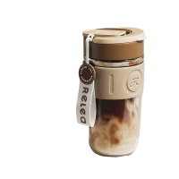 物生物(RELEA)星语玻璃杯520ML全新升级款醇厚咖