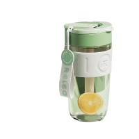 物生物(RELEA)星语玻璃杯520ML全新升级款柔雾绿