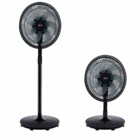 美的 Midea 落地电风扇 SAF30AB 七叶 (黑色)