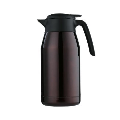 膳魔师(THERMOS)保温壶2000ML高真空不锈钢商务家用大容量热水壶THX-2000 BK