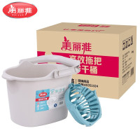 美丽雅 拖把桶手提多功能胶棉地拖旋转拖把挤水 配拧干器