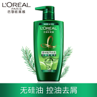 欧莱雅 茶树植萃去屑净油 无硅油去屑止痒去油 500ML 单位:瓶