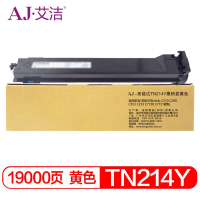 艾洁TN214Y美能达墨粉盒黄(支)