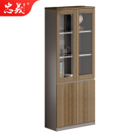 忠义板式文件柜简约资料柜老板办公室柜子时尚办公柜中二门