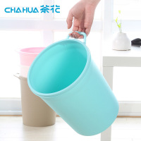 茶花 垃圾桶家用分类垃圾筐 无盖7.9L 1523颜色随机