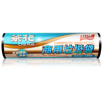 茶花 垃圾袋加厚10只黑色超大号110*80cm 3208