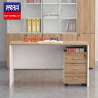 黎明 办公家具办公桌1.2米单人员工职员桌简约现代电脑桌办公台员工位带柜