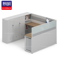 黎明 办公家具屏风工位办公桌职员桌员工卡座隔断桌子工作台单人位JGW-01