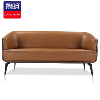 黎明 办公沙发现代简约商务接待会客洽谈沙发主管经理室三人位沙发1740*760*780