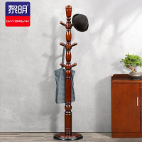 黎明 实木衣帽架家用 卧室落地衣架现代简约挂衣架