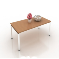 百利 办公室方茶几 三聚氢胺板 600*600*420mm