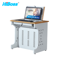 HiBoss 办公桌JHWJZ04翻转电脑桌弓形脚单人桌厂房电脑翻转桌