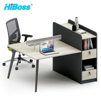 HiBoss 高柜两人位屏风办公桌职员办公桌公室职员工作位屏风隔断两人位