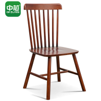 中芯木质餐椅餐厅椅家用餐椅休闲椅靠背椅子