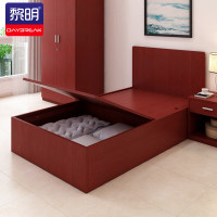 黎明 床 板式高箱床公寓宿舍储物床1200*2000*1100mm