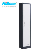HiBoss钢制更衣柜铁皮柜员工办公柜钢制柜公寓宿舍单门衣柜