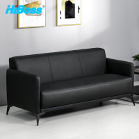 HiBoss办公沙发JHSF40办公室现代三人位休闲洽谈沙发
