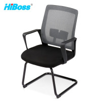 HiBoss办公椅JHBY82弓形椅网布会议椅办公室椅子电脑椅办公座椅