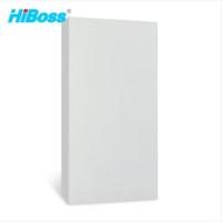 HiBoss 偏三斗文件柜玻璃门办公柜资料库储物柜档案钢柜JHBX02 1个