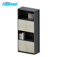 HiBoss 简约现代文件柜资料档案创意柜办公室储物柜办公柜2米高柜800*400*2000mm