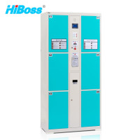 HiBoss 存放柜商场超市公司单位智能储物寄存柜条形码6门