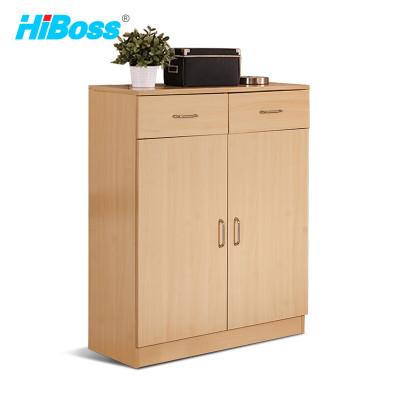 HiBoss 板式鞋柜家用门口收纳柜鞋架济型简易储物柜展示柜入户鞋柜