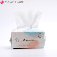 洁丽雅 棉柔巾 MRJ027-6 一次性加厚 80抽6包/提(提)