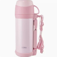 膳魔师(THERMOS) FFW-1000-PK 1000ML 不锈钢真空 保温壶 (计价单位:个) 粉色.