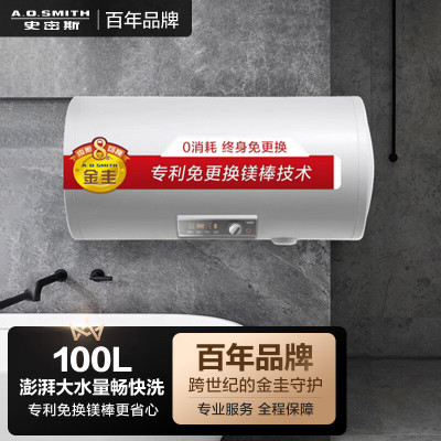 A.O.史密斯 100L电热水器E100MDG一级能效