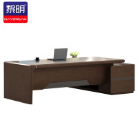 黎明 办公家具办公桌老板桌工作台大班台2000*1800*760mm