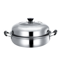 龙的(longde)(C)TG136 悦享系列 汤蒸锅 28cm