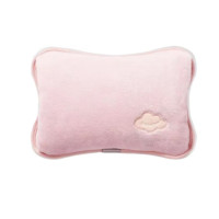 彩虹(RAINBOW)(G)电热暖手宝(免洗舒适插手套)充电热水袋优质亲肤绒 322 粉色