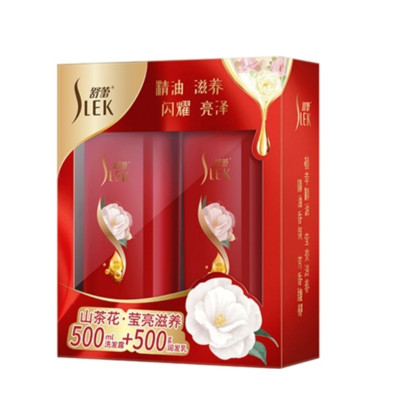 舒蕾(SLEK)(C) 山茶花莹亮滋养洗护礼盒(500ml+500ml)60032