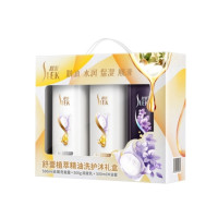舒蕾(SLEK)(C)植萃精油洗护沐礼盒(蚕丝洗+蚕丝护+莹润沐浴露)60030