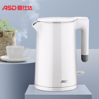 爱仕达(ASD)电水壶 316L钢 双层不锈钢防烫1.5L大容量电热水壶 热水壶开水壶烧水壶AW-S15G316