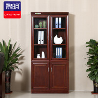 黎明 JTH-45文件柜油漆实木贴皮资料档案柜书橱办公柜两门92*45*200cm