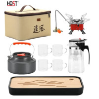 HDST (C)追风 新品户外餐具套装便携式露营餐具野餐餐具野外装备全套 ZF-25003