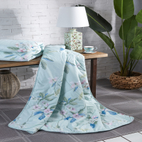梦洁(MENDALE) (K)抗菌夏被:蔓绿沁心 1010289275