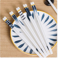 贝林致远 日式青禾陶瓷筷子 A004