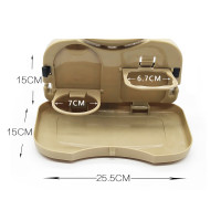 车管家 (K)车载折叠餐台饮料架折叠支架后排支架便捷收纳 折叠支架GJ-2001