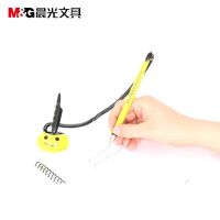 晨光(M&G) (C) 晨光台笔微笑服务中性笔0.5黑AGP16103 24支装