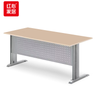红心KGY76办公桌条桌学习桌职员工位含活动柜键盘托1600*800*750mm